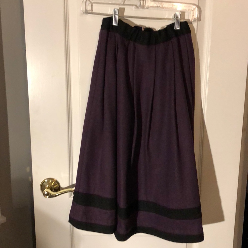 Purple Celine skirt